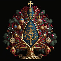 orthodox christmas tree