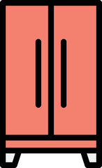 Fridge Vector Icon Design Illustration