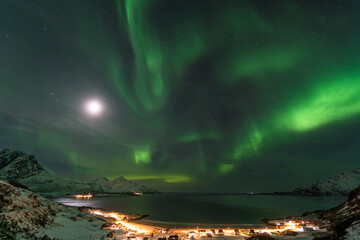 Norwegen Winter Polarlichter