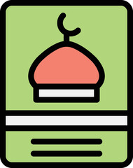 Poster Vector Icon Design Illustration