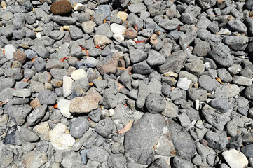 Natural stone background in close up