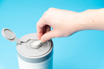 アルコールティッシュ　ウェットティッシュ