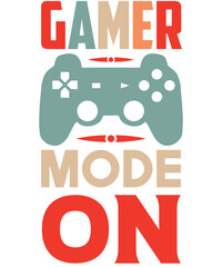 Gamer mode on T-Shirt Designs.