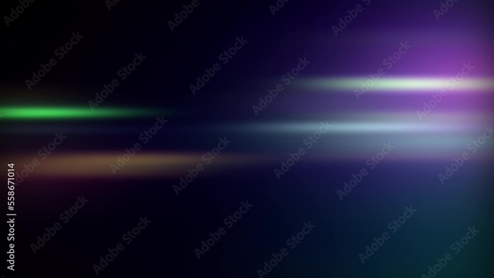 Poster abstract loop blurred colorful light leak shine animation background for screen project overlay. 4k 