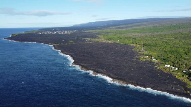 Hawaii- Volcanos Aerial Footage