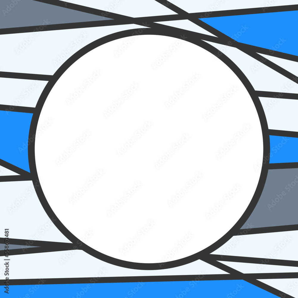 Poster minimalist framed background with abstract colorful lines and with some copy space area. minimalist 