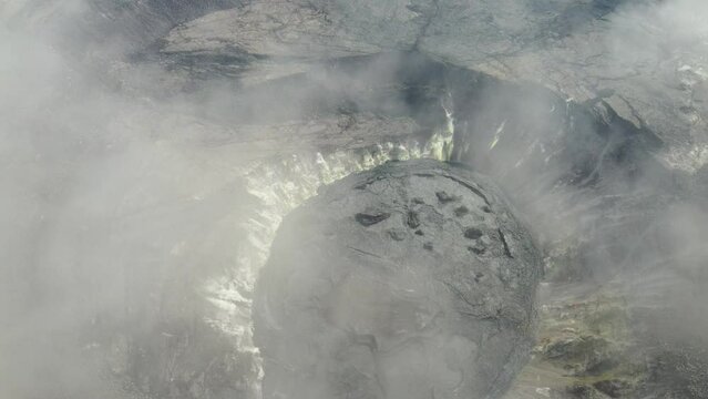 Hawaii- Volcanos Aerial Footage