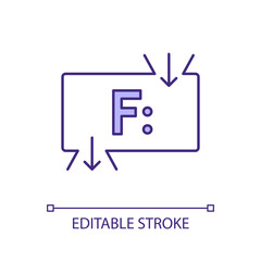 Functions in programming RGB color icon. Performing task with code. Computer science. Derived type. Self contained module. Isolated vector illustration. Simple filled line drawing. Editable stroke