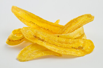 Fototapeta na wymiar Banana snacks