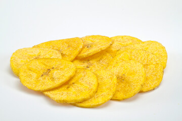 Chifles de platano verde