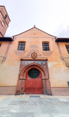 Fototapeta premium Parish Church of Santiago Apostol in Malaga, Spain