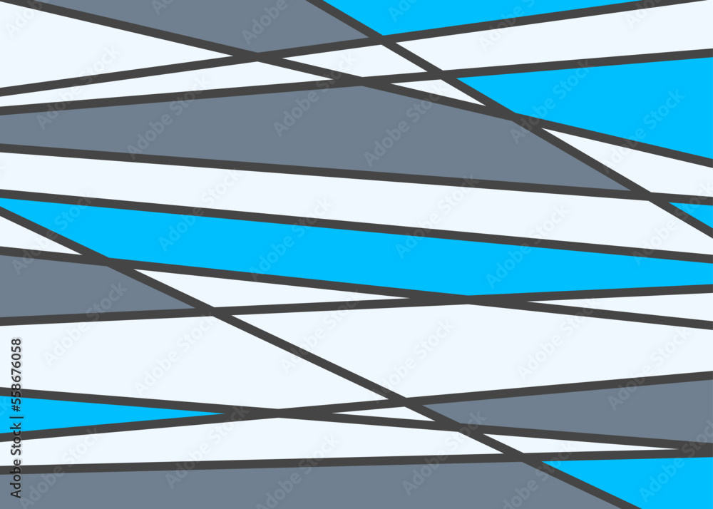 Poster minimalist background with abstract colorful geometric line pattern