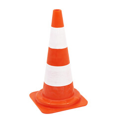 Traffic Cone Red and White - 558676851