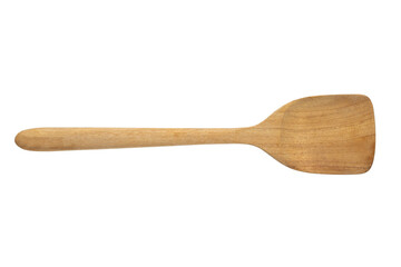 Wooden kitchen spatula