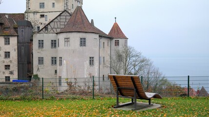 Fototapeta na wymiar Meersburg castle old castle