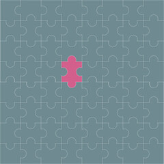 pattern with puzzle pieces background