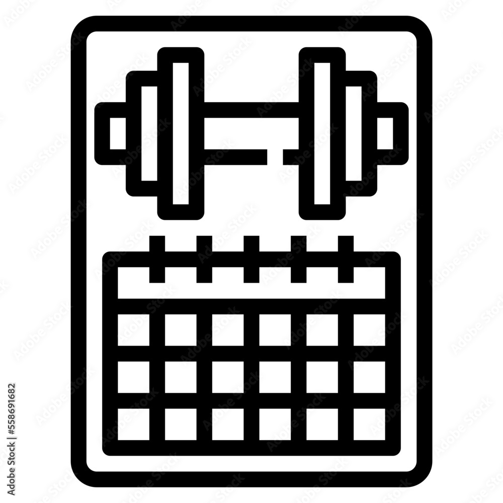 Canvas Prints workout schedule