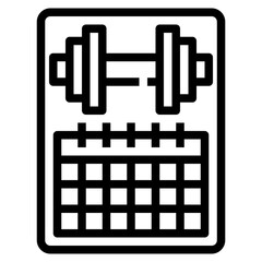 workout schedule