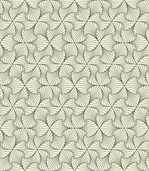 Abstract geometric paradox pattern. Seamless illusion bacground