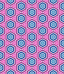 Multi color seamless abstract pattern. Background and backdrop. Multi Colored. Colorful ornamental design. Colored mosaic ornaments. Vector graphic illustration. EPS10.