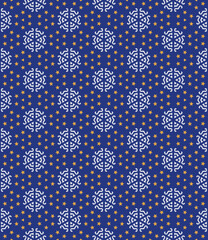 Multi color seamless abstract pattern. Background and backdrop. Multi Colored. Colorful ornamental design. Colored mosaic ornaments. Vector graphic illustration. EPS10.