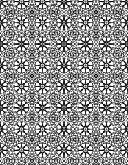 Black and white abstract geometric pattern
