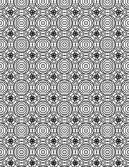Black and white abstract geometric pattern
