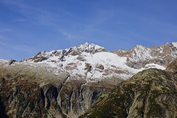 The Grimsel Pass is a mountain pass in Switzerland, crossing the Bernese Alps at an elevation of...