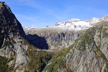 The Grimsel Pass is a mountain pass in Switzerland, crossing the Bernese Alps at an elevation of 2,164 metres
