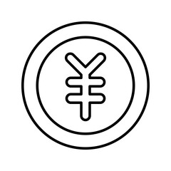 yuan vector for website symbol icon presentation