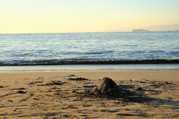 seascape of Morito Coast , Hayama , Japan