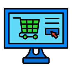 Ecommerce Filled Line Icon