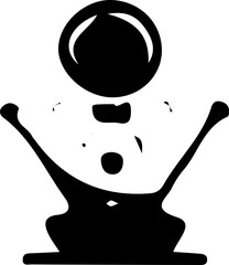 Silhouette, Vektor, human, modern, Icon, Business,