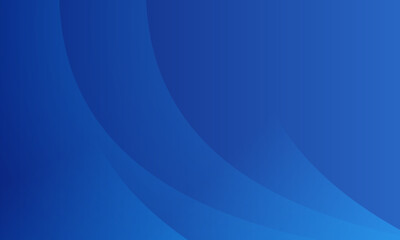 Minimal blue curve background. Modern template design for cover, brochure, banner, presentation