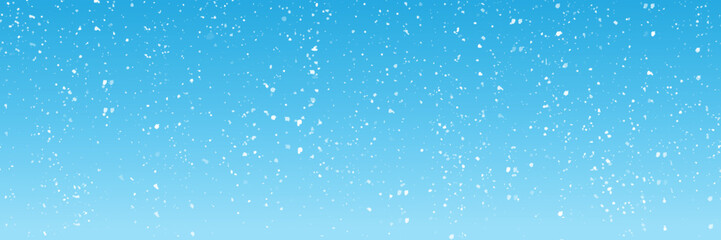 Falling Snow Overlay Background. Snow background with many snowflakes. Winter backdrop. Vector background