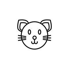 cat vector for website symbol icon presentation