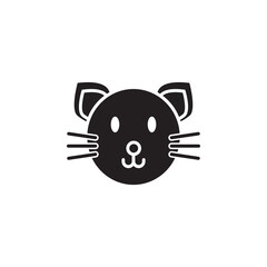 cat vector for website symbol icon presentation