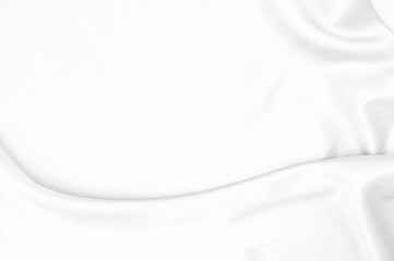 White gray satin texture that is white silver fabric silk background with beautiful soft blur pattern natural.
