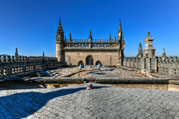 Fototapeta premium Cathedral of St. Mary of the See of Seville - Spain