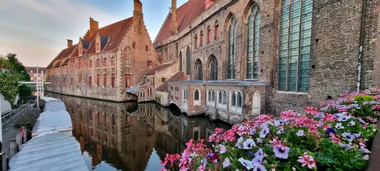 Zelfklevend Fotobehang Bela Foto em Bruges Bélgica Nice Photo in Bruges Belgium © Dayane