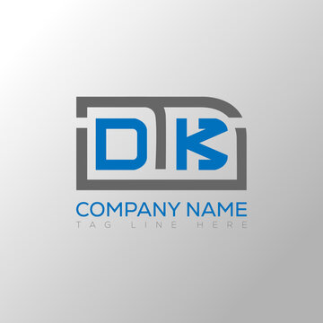 OTK letter logo creative design. OTK unique design.
