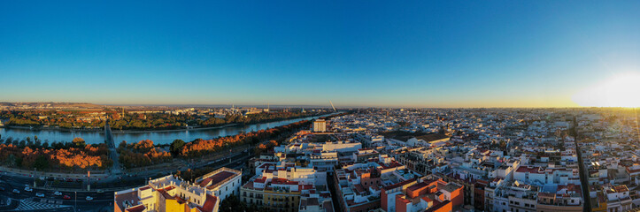 Aerial View - Seville, Spain