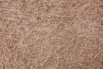decorative straw fake hay texture background