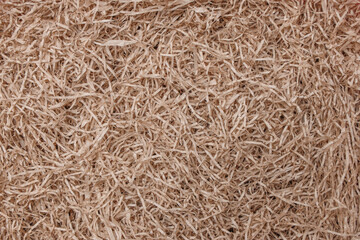 decorative straw fake hay texture background