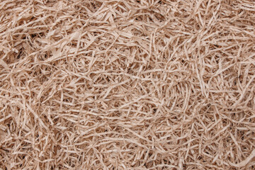 decorative straw fake hay texture background