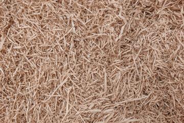 decorative straw fake hay texture background