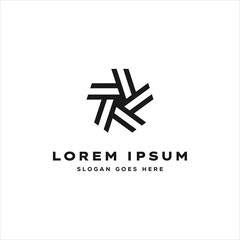 Tornado logo and storm icon vector illustration design on white background