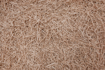 decorative straw fake hay texture background