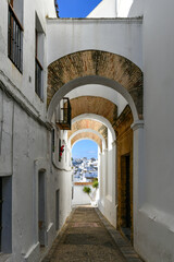 Fototapeta na wymiar Jewish Arches - Vejer de la Frontera, Spain