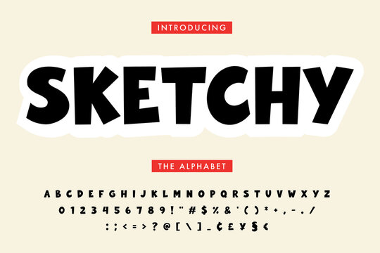 Comic retro font set. Alphabet letters & number in style of comics, pop art for title, headline, poster, comics, or banner design. Cartoon typography collection.